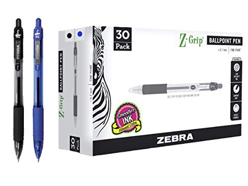 Zebra-Pen-Z-Grip-Retractable-Ballpoint-Pen