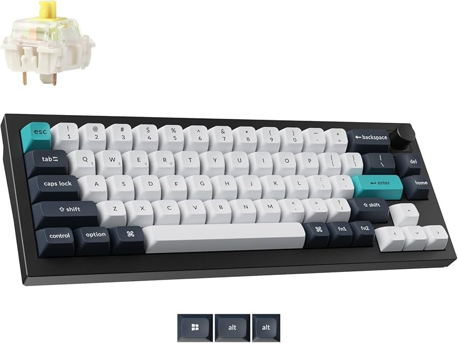 Keychron Q2 65% aluminum mechanical keyboard with compact layout and premium build