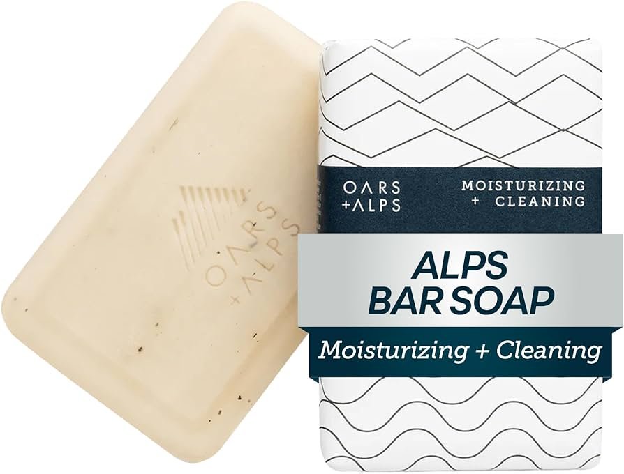 Oars and Alps shea butter bar soap for men for deep moisture and smooth feel
