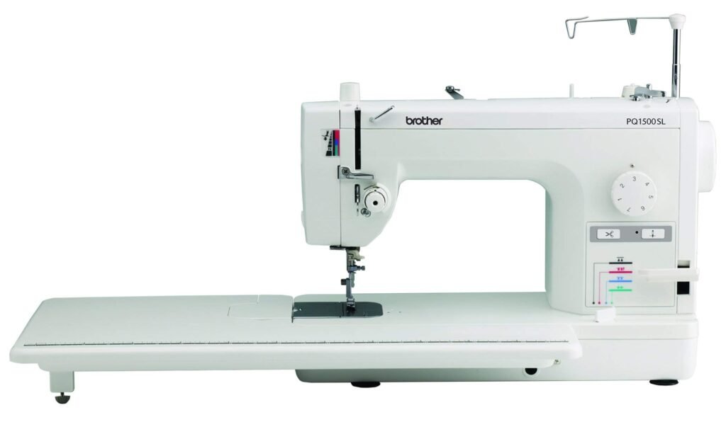 Brother PQ1500SL high speed quilting sewing machine with extended workspace