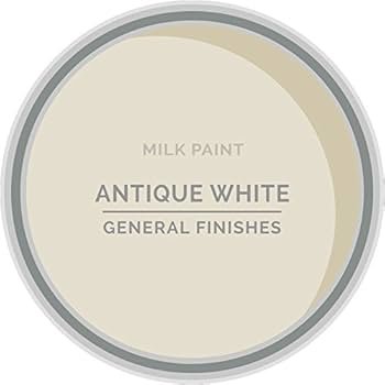 General Finishes Milk Paint on cabinet doors with a smooth low-sheen finish