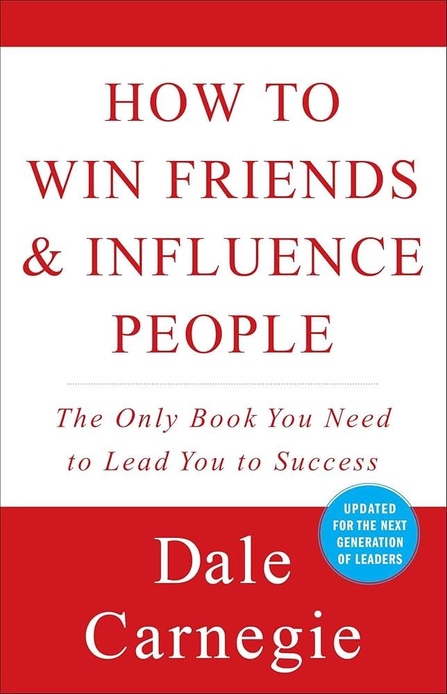 Cover of How to Win Friends and Influence People by Dale Carnegie, self-help classic edition