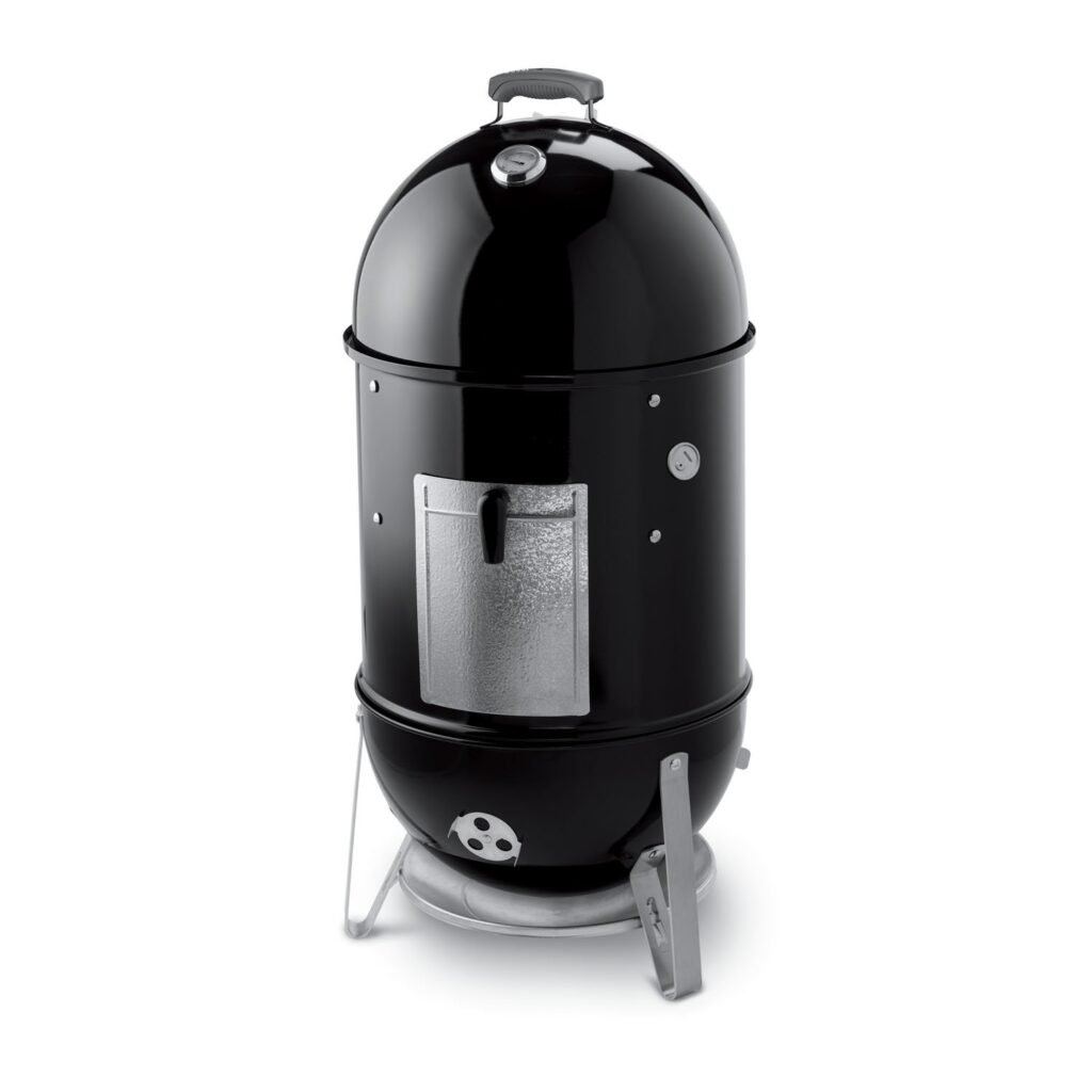Weber Smokey Mountain 18-inch charcoal smoker with two cooking grates