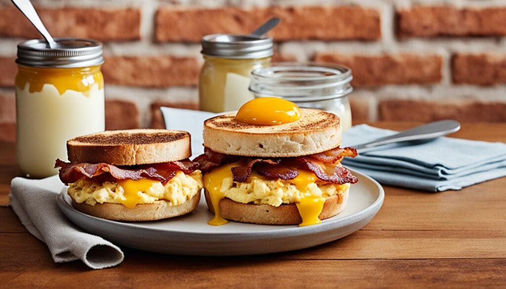 Goodfriend Package breakfast sandwich