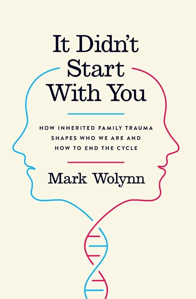 It Didn’t Start with You book cover, family pattern and inherited trauma self-help book