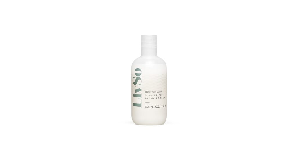 LivSo moisturizing shampoo bottle for dry scalp and dry hair care