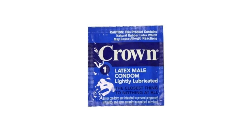 Okamoto crown ultra thin condoms designed for a snug and secure fit
