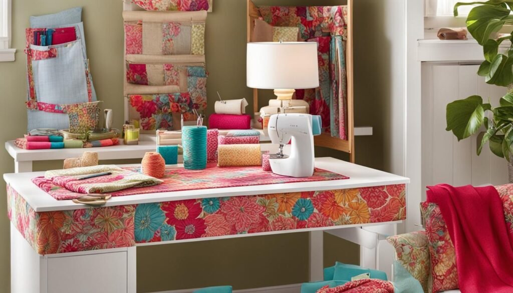 Personalized sewing table