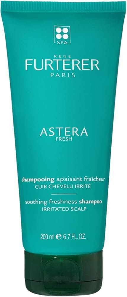 Rene Furterer Astera Fresh shampoo bottle for dry itchy scalp relief