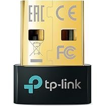 TP-Link UB500 USB Bluetooth adapter plugged into desktop PC USB port