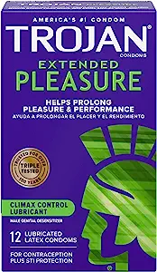 Trojan Extended Pleasure Latex Condoms