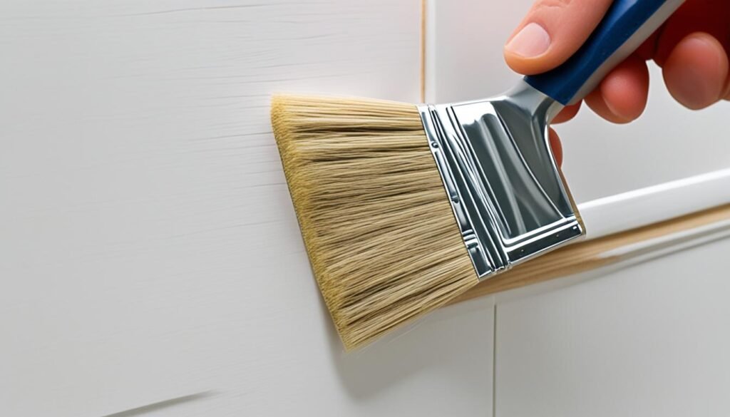 best brush for a smooth cabinet finish