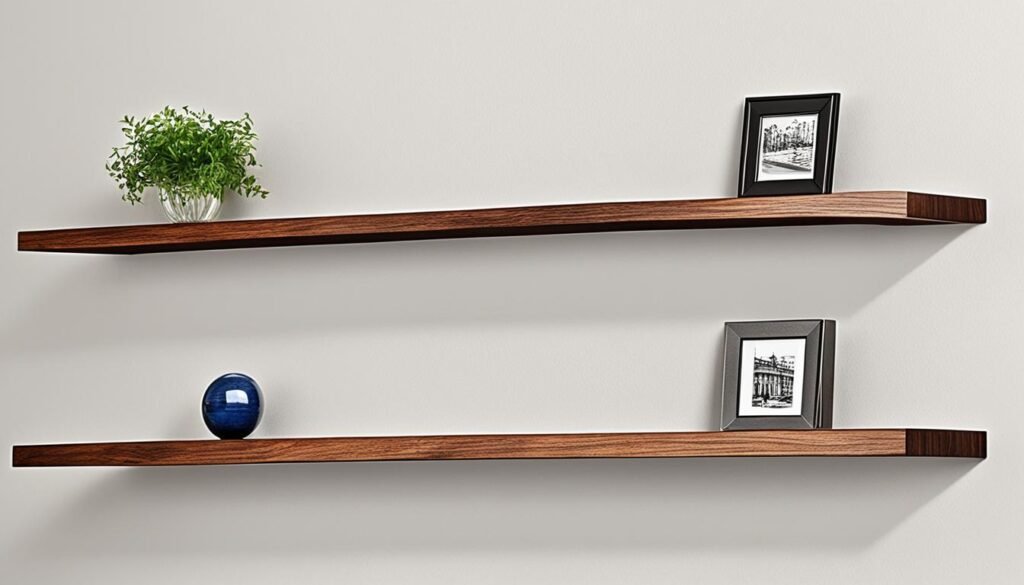 best wood for floating shelves