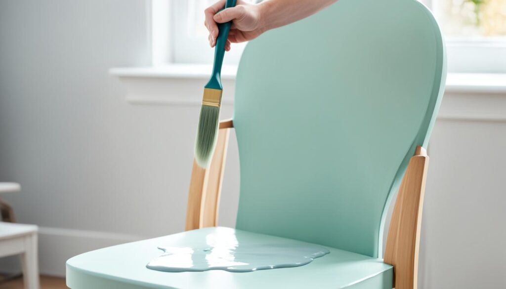 chalk paint for wood furniture