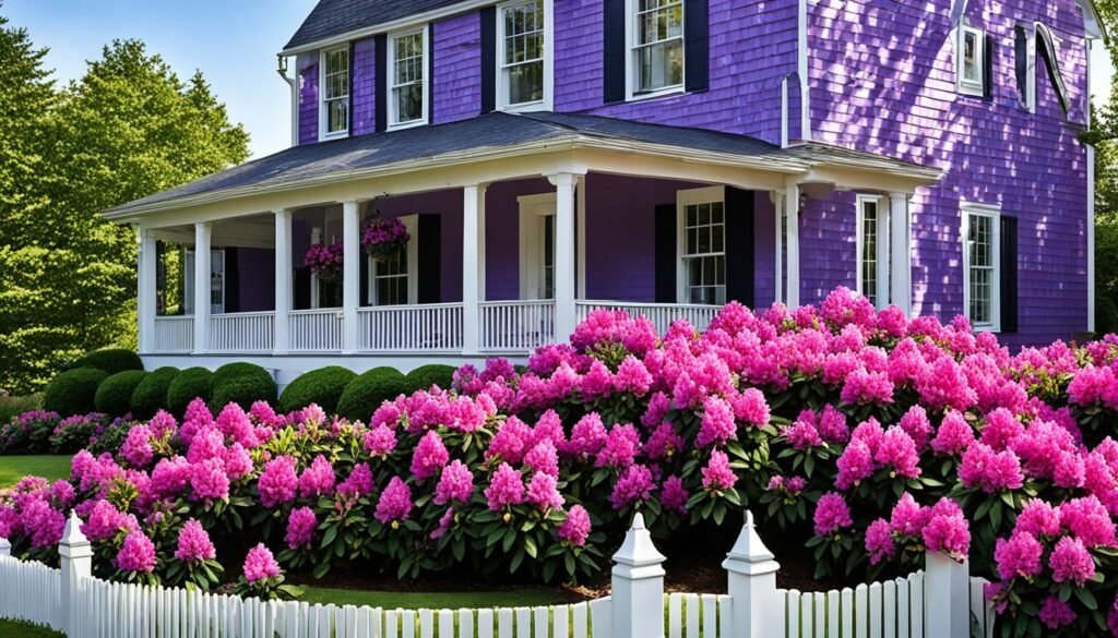 rhododendrons