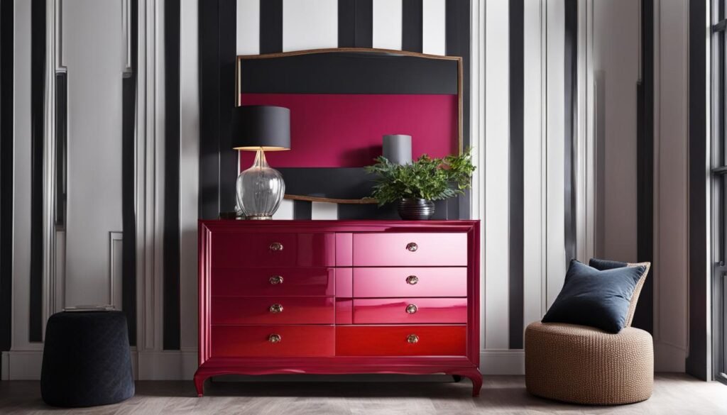 wall paint for wood furniture