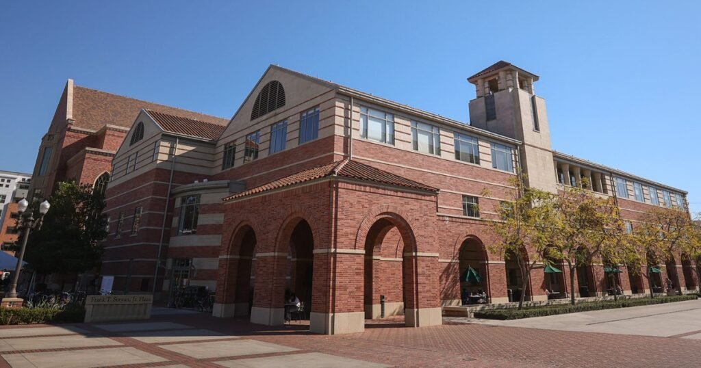 USC Marshall School of Business campus building for a top California business program in 2026