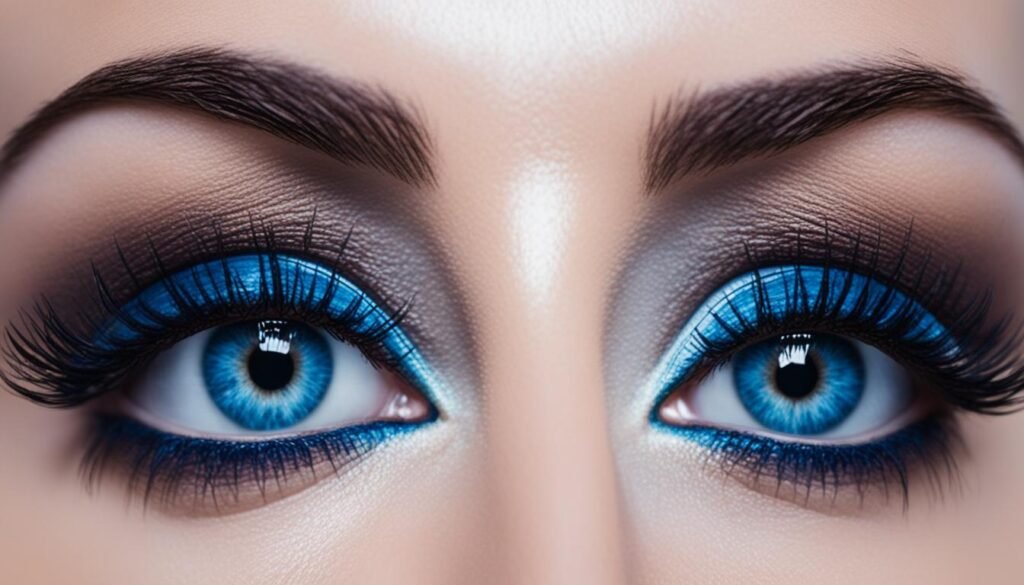 Anesthesia Addict Blue colored contacts