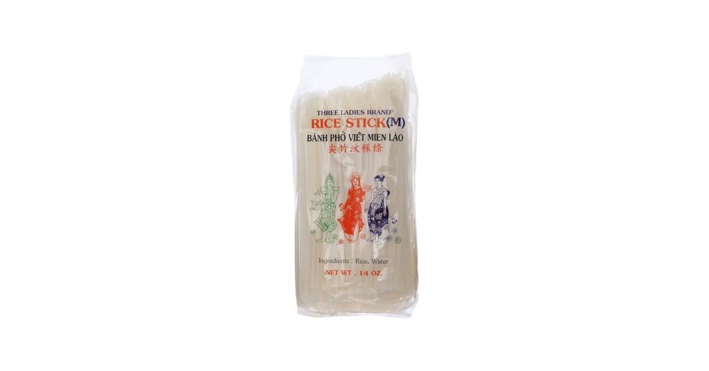 Pack of Three Ladies banh pho rice stick noodles for pho soup