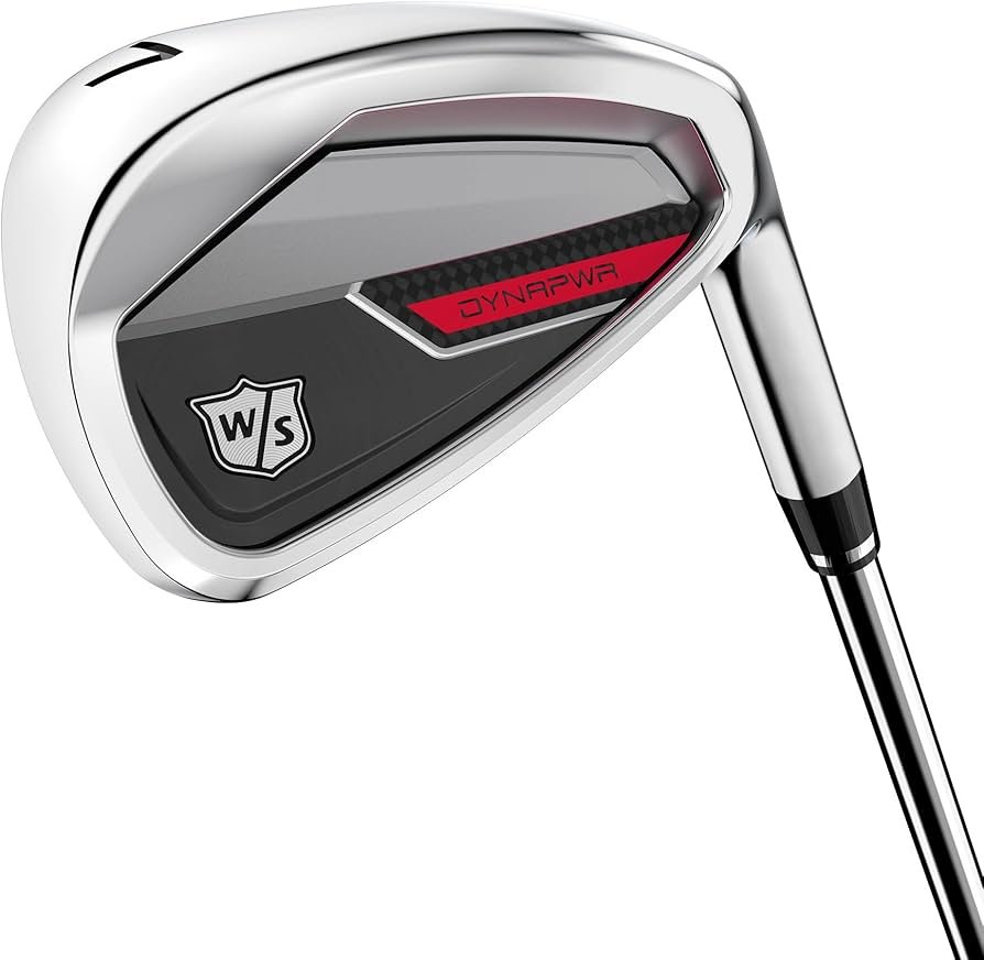 Wilson DYNAPWR Max irons with wide sole and deep cavity for higher launch