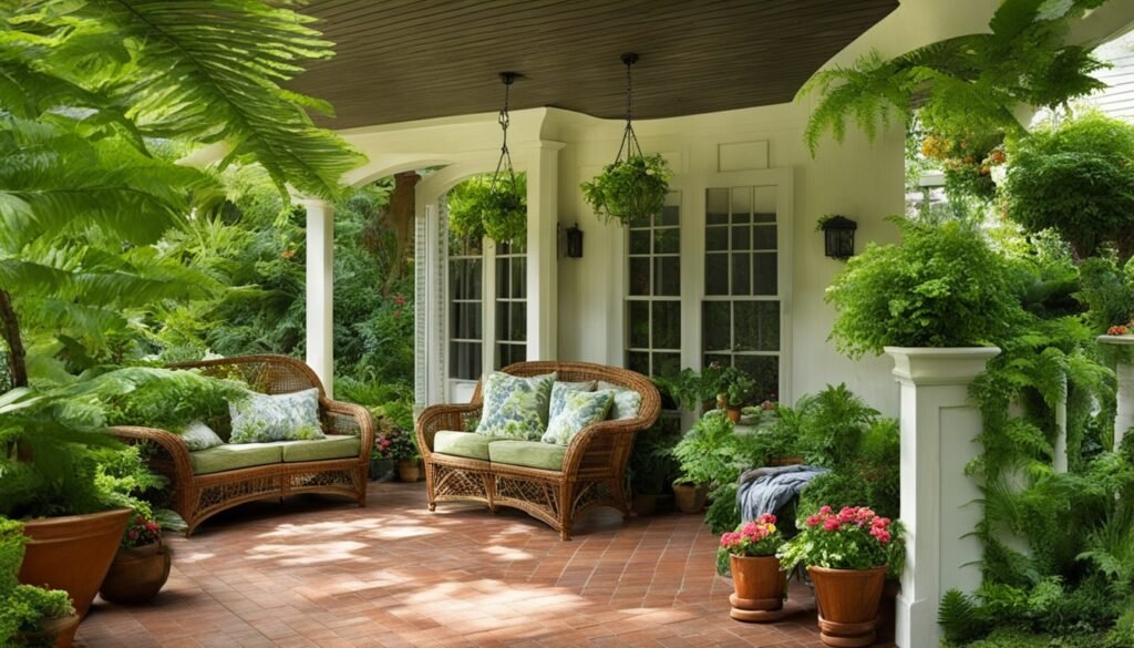 best potted plants for shaded porch
