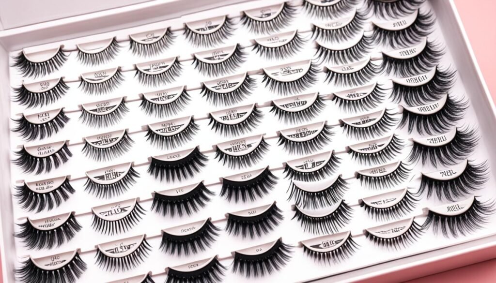 multipurpose false eyelash styles