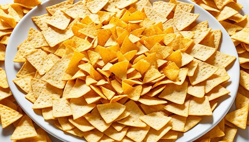 nacho chips platter