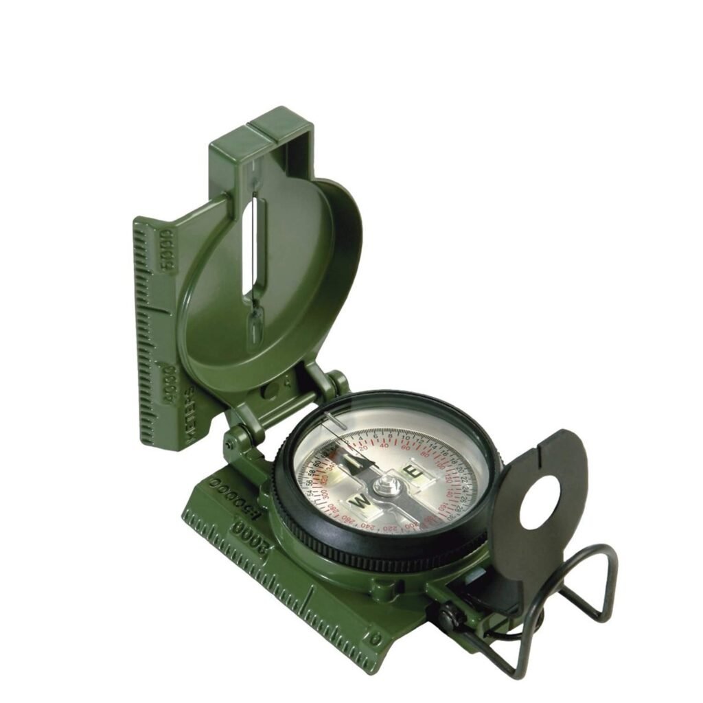 Cammenga Military 3H lensatic compass with tritium illumination and metal housing