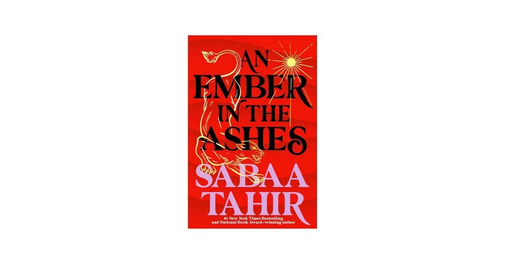 Ember in the Ashes set with flame-themed covers and bold serif titles