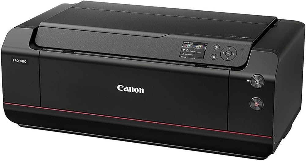 Canon PROGRAF PRO-1000 professional 17-inch art printer with large ink system