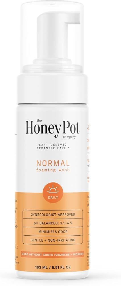 The Honey Pot Sensitive Wash bottle for feminine hygiene care