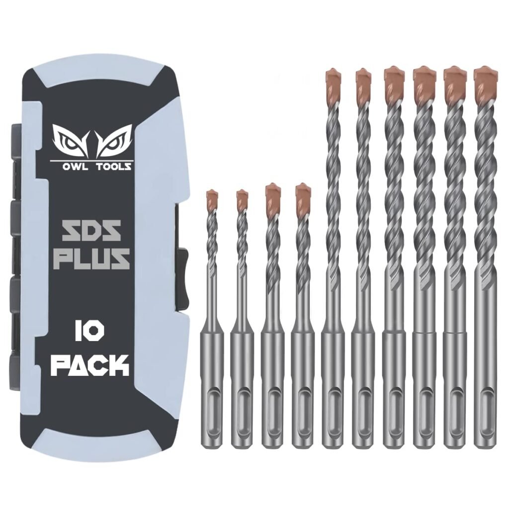 Owl Tools 10-Piece Masonry Drill Bit Set
