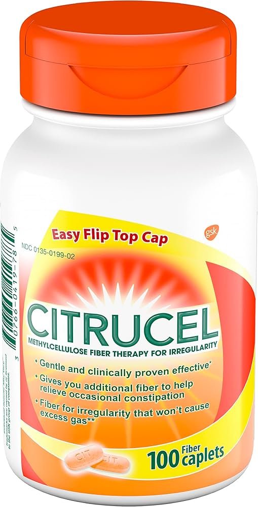 Citrucel Methylcellulose Caplets