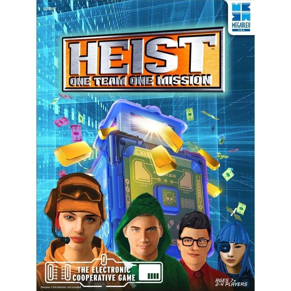 Megableu USA Heist Board Game: Work as a Team