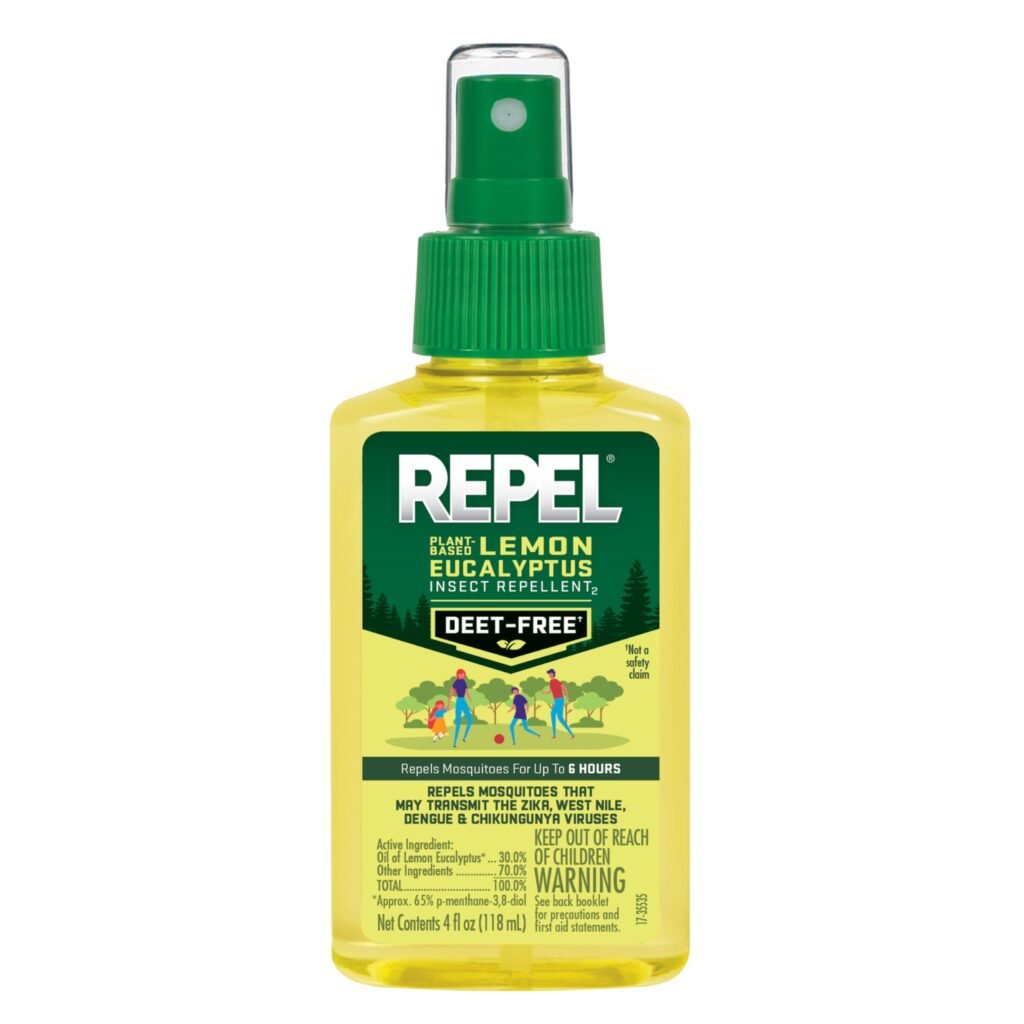 Repel lemon eucalyptus tick repellent for humans in a pump spray bottle for outdoor use in 2026.