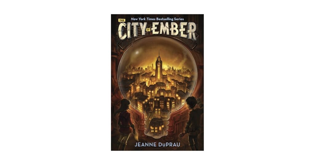 Two kids holding a lantern in an underground city, a mystery-adventure book choice for tweens.