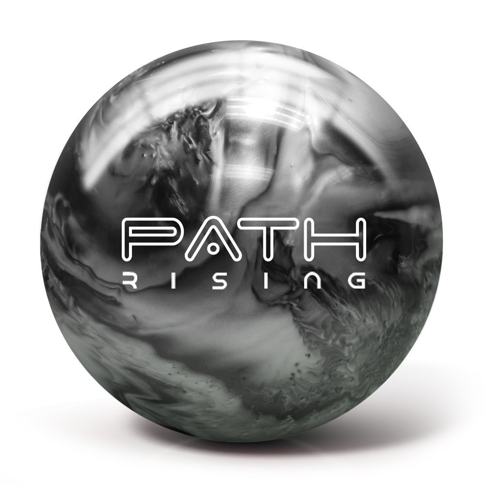 Pyramid Path Rising bowling ball for beginners, reactive pearl ball for learning a simple hook