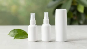 Mosquito repellent containers placed outdoors for a best mosquito repellent for skin guide